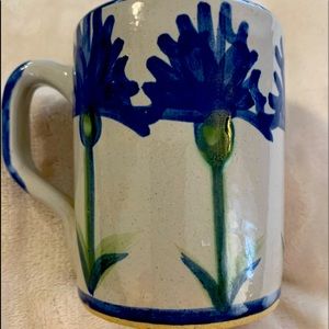 Louisville Stoneware Cornflower Coffee Mug